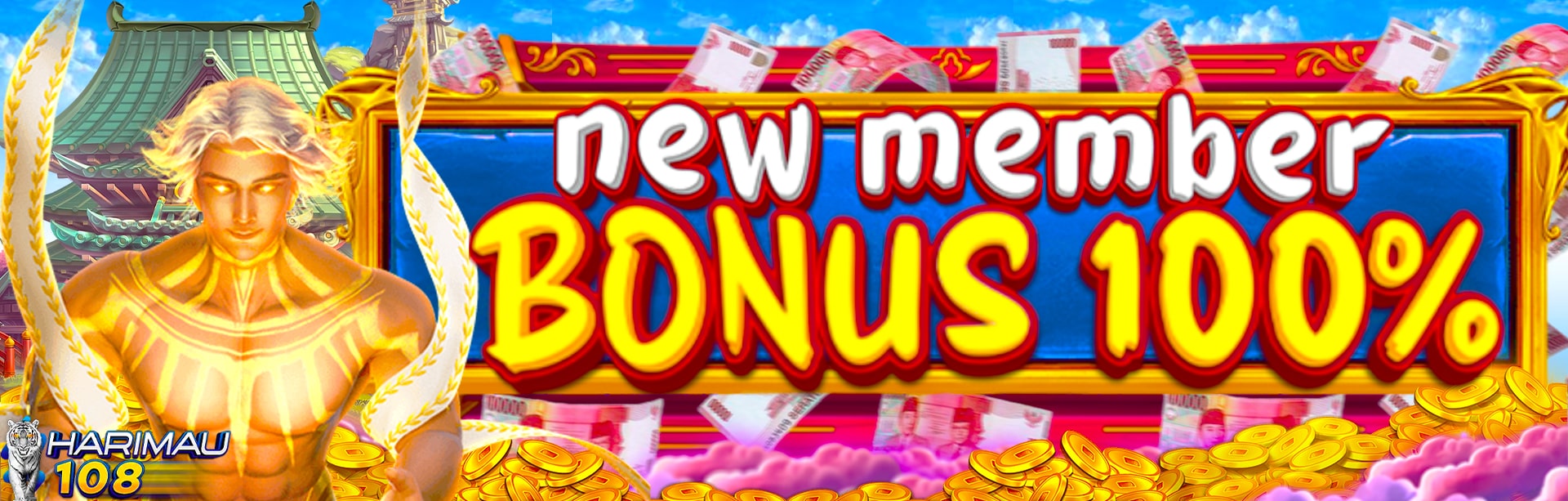 HARIMAU108 Situs Judi slot bonus new member 100%
