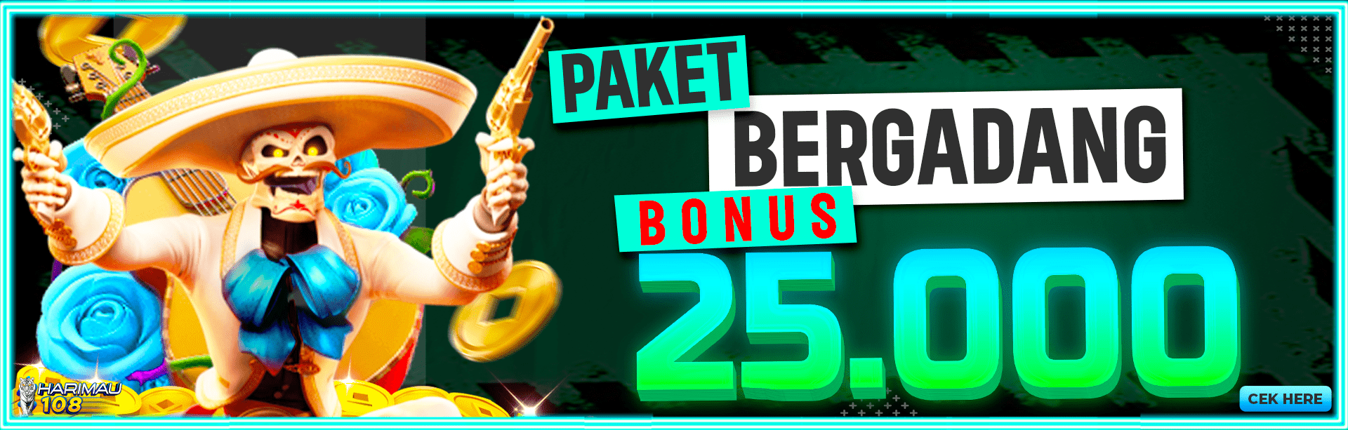 Bonus Ngeronda 25k Harimau108