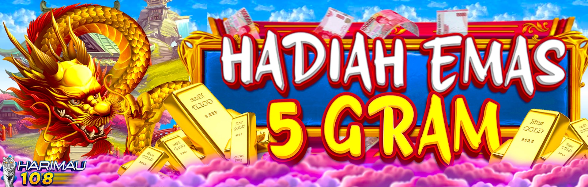  HADIAH EMAS ANTAM 5 GRAM HARIMAU108