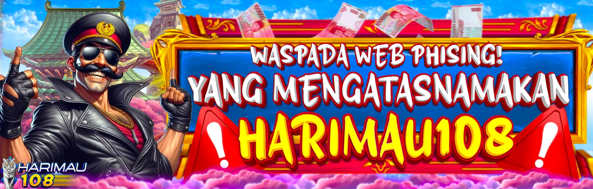 WASPADA PHISING MENGATASNAMAKAN HARIMAU108