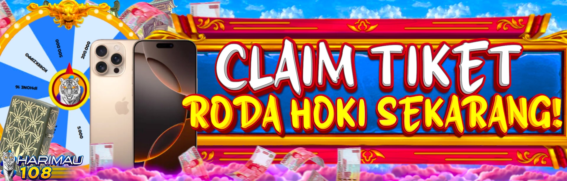 CLAIM RODA HOKI SEKARANG DISITUS HARIMAU108
