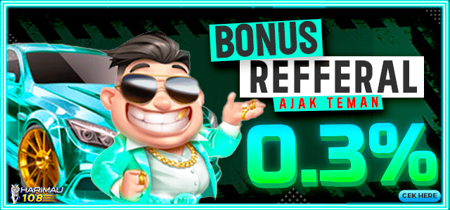 Bonus Refferal ajak teman Harimau108