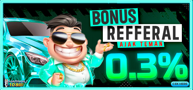 Bonus Refferal ajak teman Harimau108