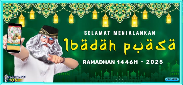 Situs Harimau108 Mengucapkan Selamat menjalankan ibadah puasa 1446H