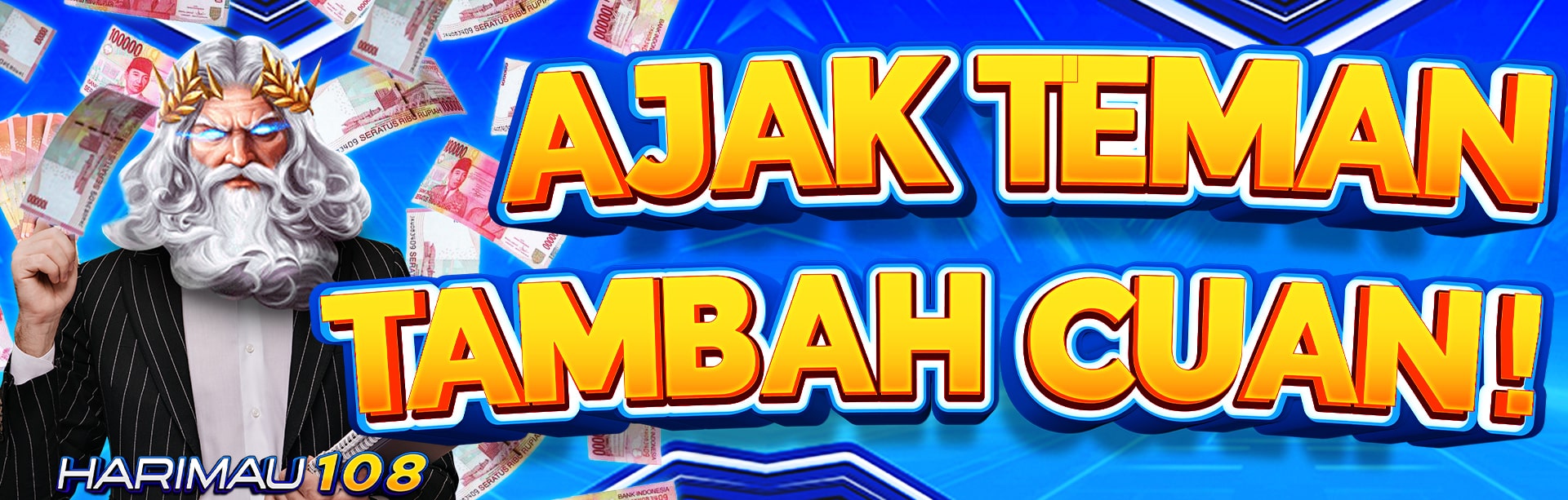 Bonus Refferal ajak teman Harimau108