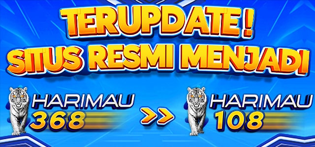 Terupdate situs harimau368 menjadi harimau108