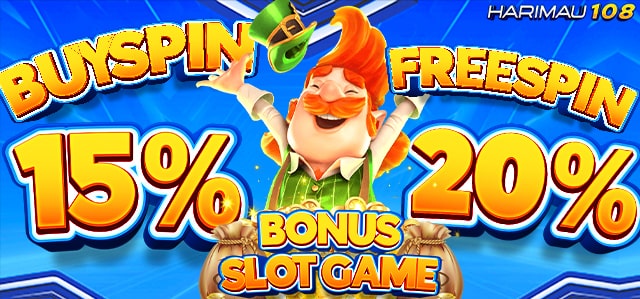 EVENT SLOT FREESPIN 20% & BUYSPIN 15% HARIMAU108