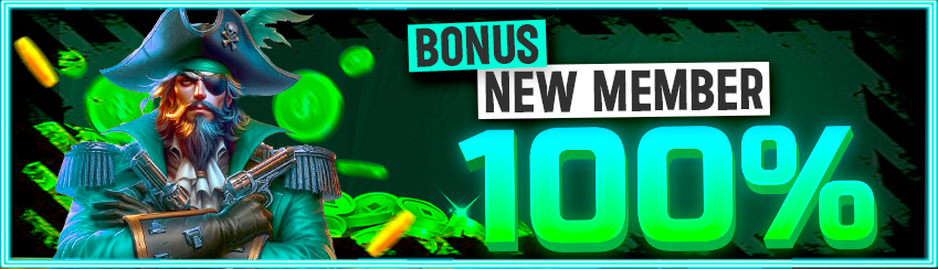 Bonus New member 100%