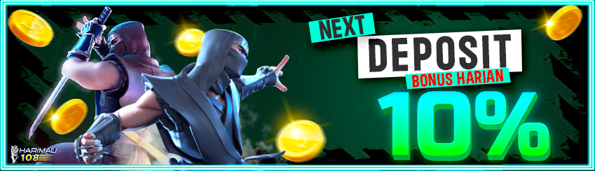 BONUS HARIAN 10% ALL GAME