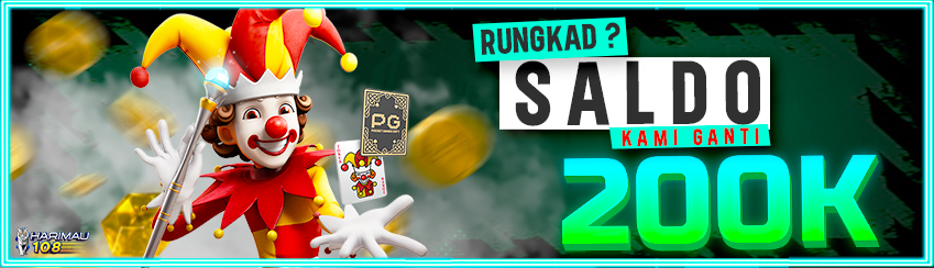 GARANSI KEKALAHAN 100% (SLOT)